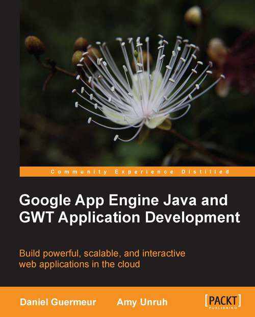 Book cover of Google App Engine Java and GWT Application Development