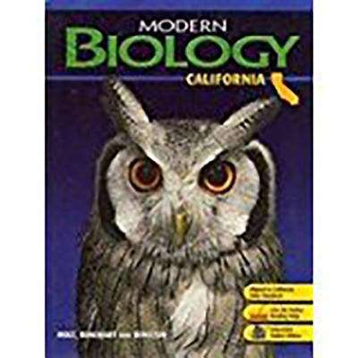Book cover of Modern Biology (California Edition)