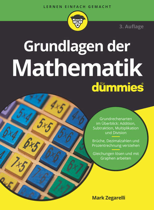 Book cover of Grundlagen der Mathematik für Dummies (3. Auflage) (Für Dummies)