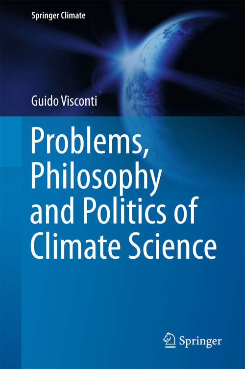 Book cover of Problems, Philosophy and Politics of Climate Science