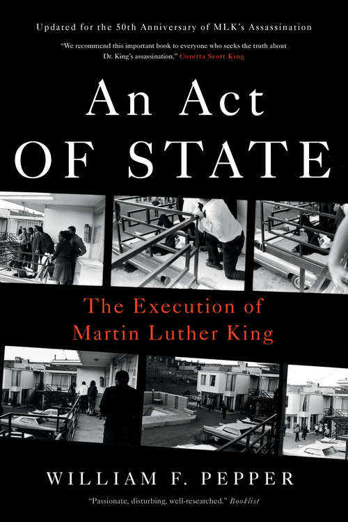 Book cover of An Act of State: The Execution Of Martin Luther King (2)