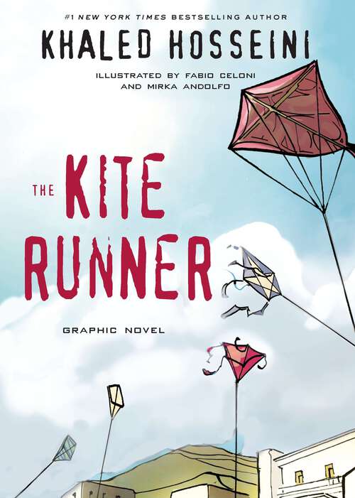 Book cover of The Kite Runner Graphic Novel