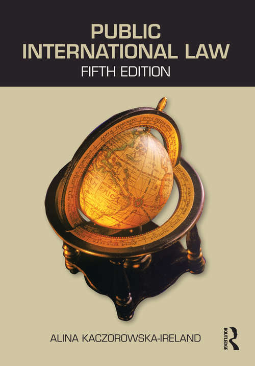 Book cover of Public International Law