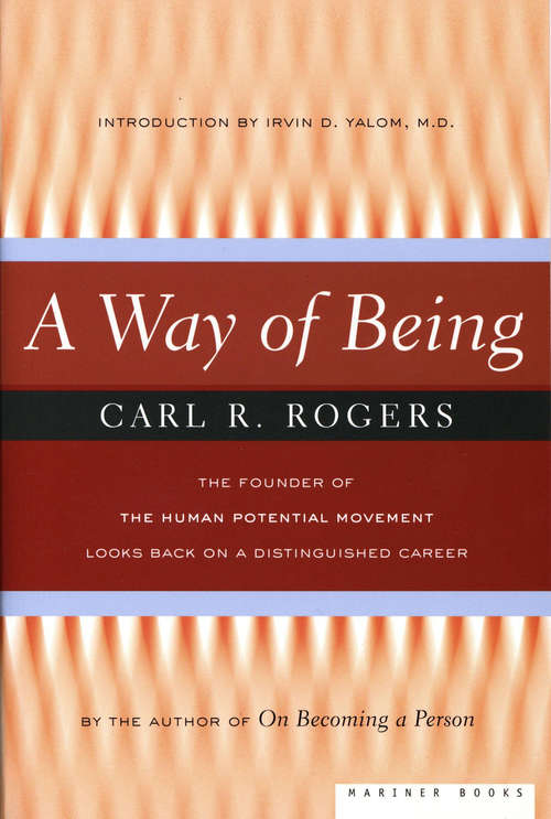 Book cover of A Way of Being