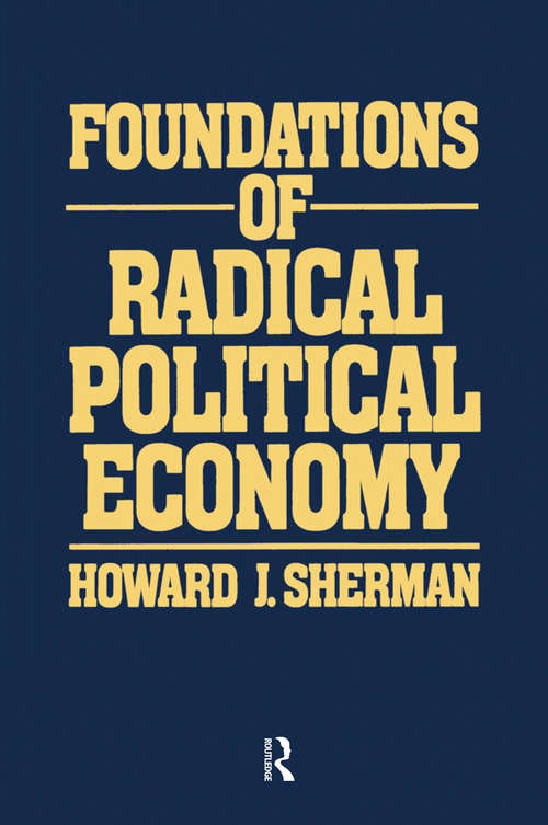 Foundations of Radical Political Economy