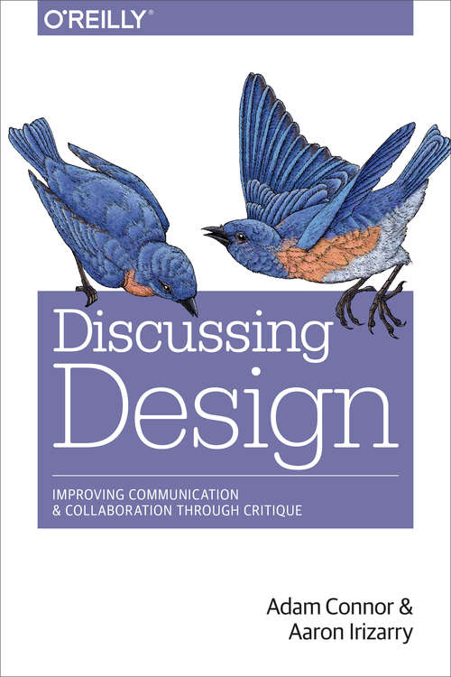Book cover of Discussing Design