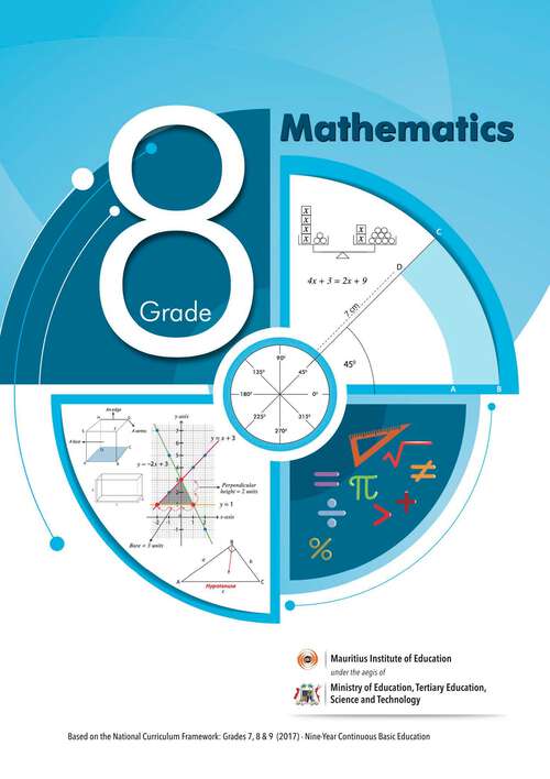 Book cover of Mathematics class 8 - MIE