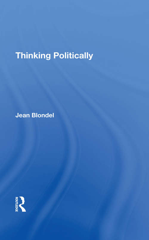 Book cover of Thinking Politically/h (Pelican Ser.)