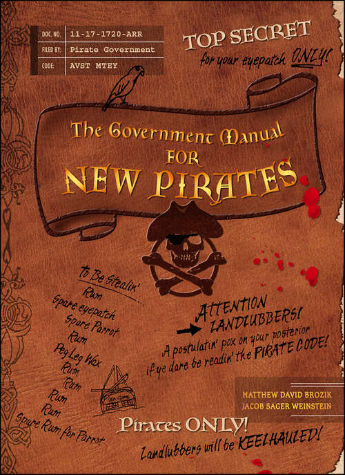 Book cover of The Government Manual for New Pirates