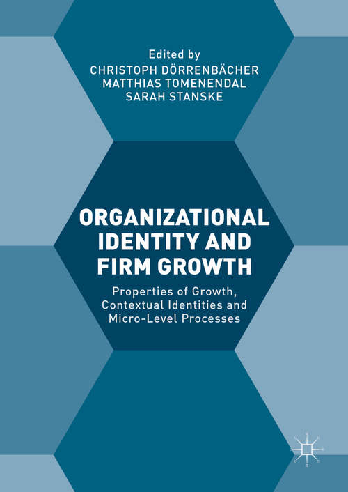 Book cover of Organizational Identity and Firm Growth