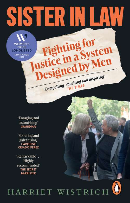 Book cover of Sister in Law: Shocking true stories of fighting for justice in a legal system designed by men