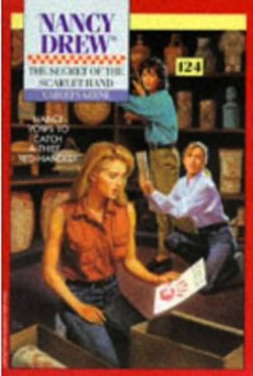 Book cover of The Secret of the Scarlet Hand