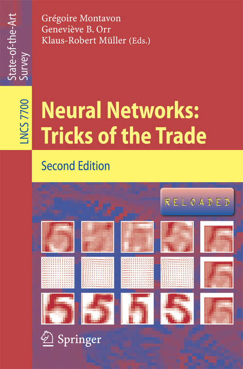 Book cover of Neural Networks: Tricks of the Trade