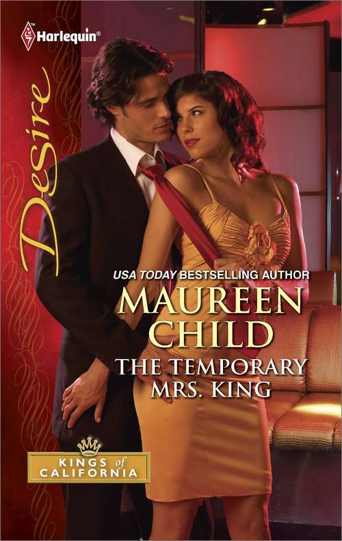 Book cover of The Temporary Mrs. King