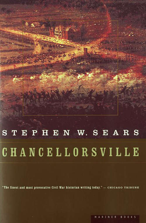 Book cover of Chancellorsville