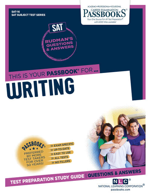 Book cover of WRITING: Passbooks Study Guide (College Board SAT Subject Test Series: Cs-41)