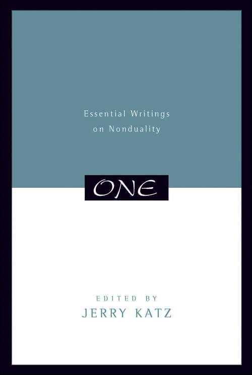 Book cover of One: Essential Writings on Nonduality