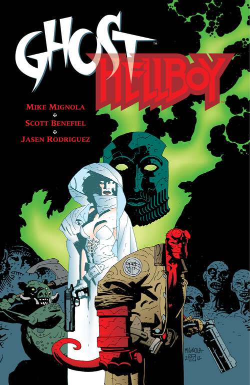 Book cover of Ghost/Hellboy Special (Ghost)