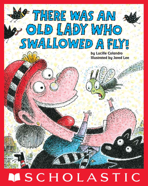 Book cover of There Was an Old Lady Who Swallowed a Fly!