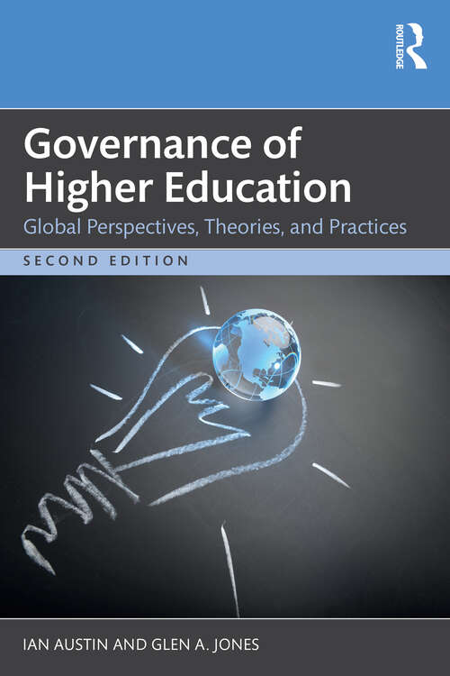 Book cover of Governance of Higher Education: Global Perspectives, Theories, and Practices (2)