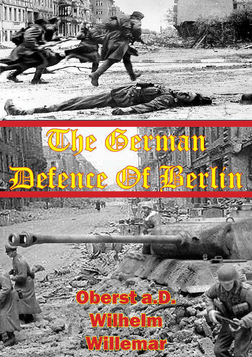 Book cover of The German Defense Of Berlin