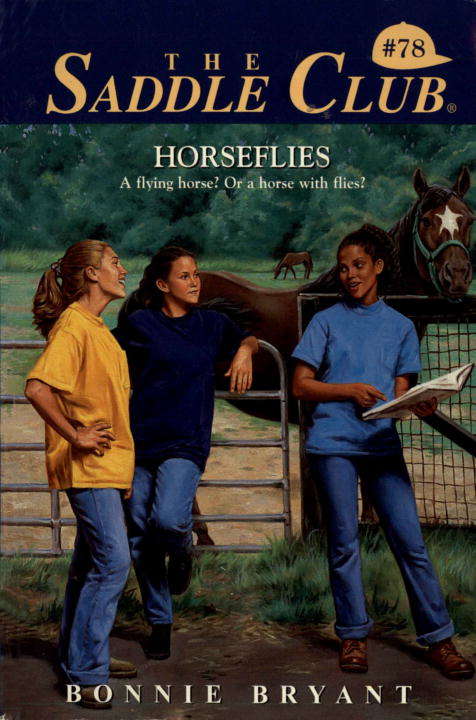 Book cover of Horseflies (Saddle Club #78)