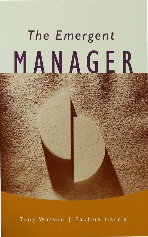 Book cover of The Emergent Manager