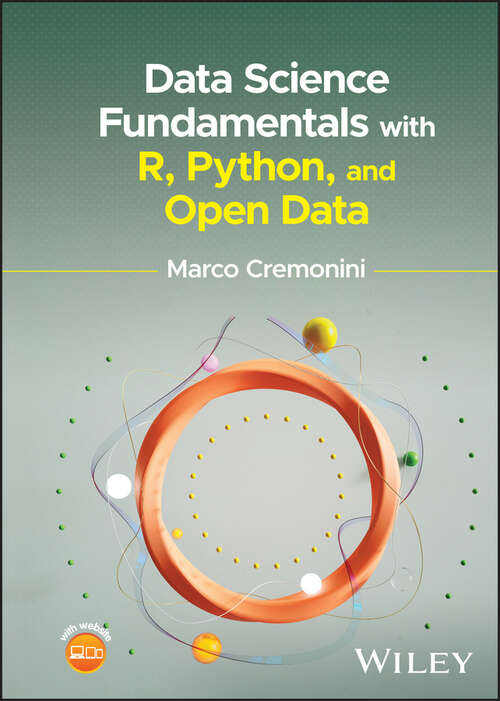 Book cover of Data Science Fundamentals with R, Python, and Open Data