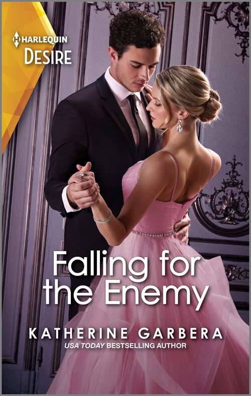 Book cover of Falling for the Enemy: An Emotional Hidden Identity Romance (Original) (The Gilbert Curse #3)