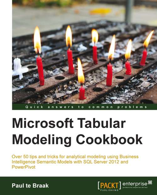 Book cover of Microsoft Tabular Modeling Cookbook