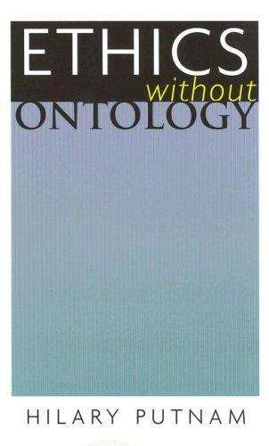 Book cover of Ethics Without Ontology