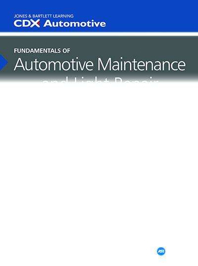 Book cover of Fundamentals of Automotive Maintenance and Light Repair