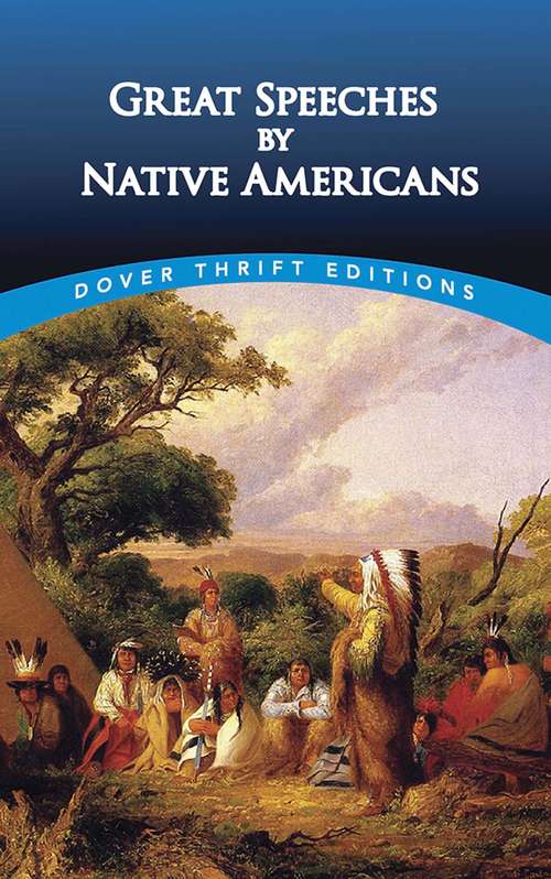 Book cover of Great Speeches by Native Americans