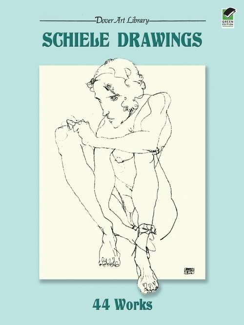 Book cover of Schiele Drawings: 44 Works