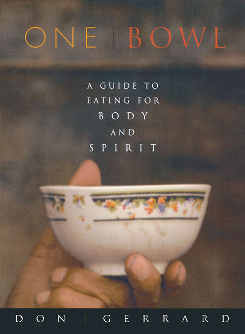 Book cover of One Bowl