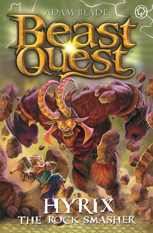 Book cover of Hyrix the Rock Smasher: Series 30 Book 1 (Beast Quest #2)