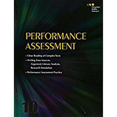 Book cover of Houghton Mifflin Harcourt Collections - Common Core Performance Assessment, Grade 10