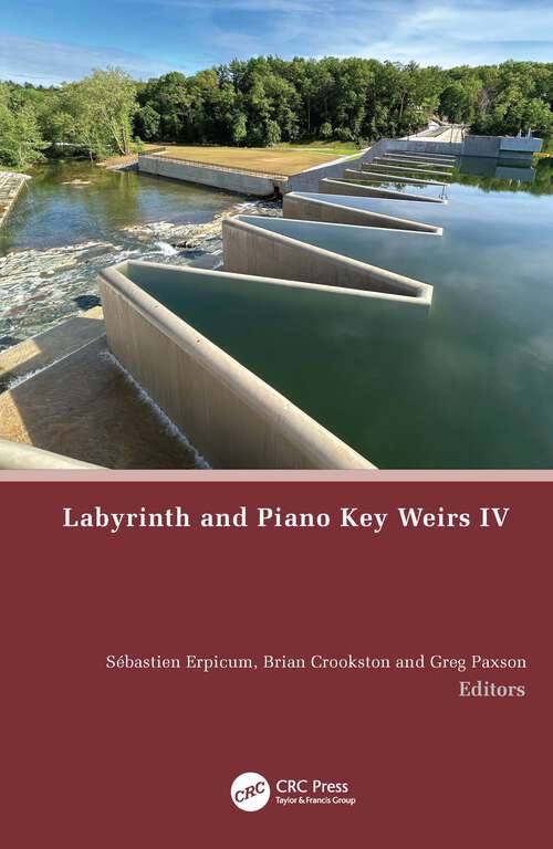 Book cover of Labyrinth and Piano Key Weirs IV (1)