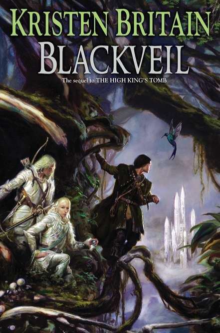 Book cover of Blackveil (Green Rider Novels #4)