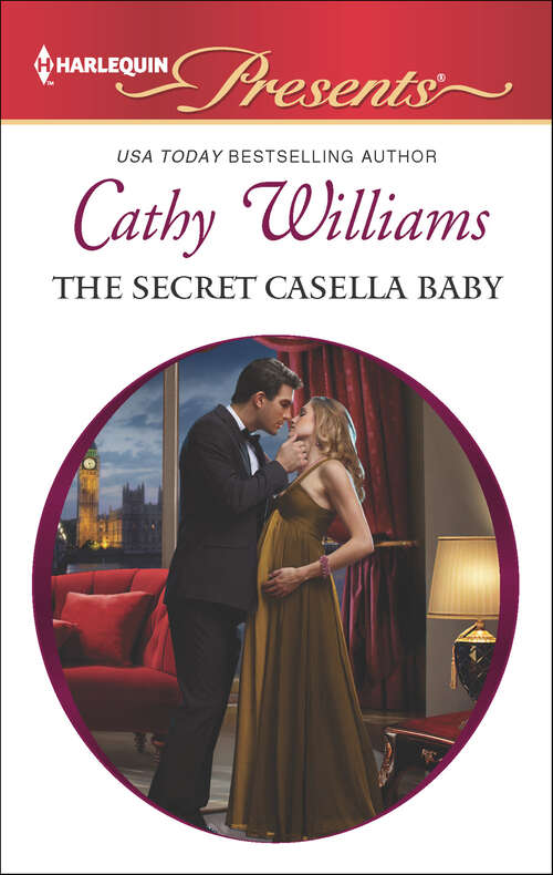Book cover of The Secret Casella Baby