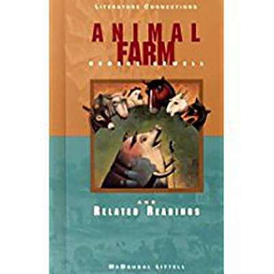 Book cover of Literature Connections: Animal Farm and Related Readings