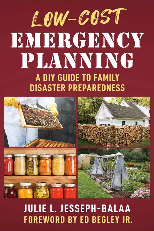 Book cover of Low-Cost Emergency Planning: A DIY Guide to Family Disaster Preparedness