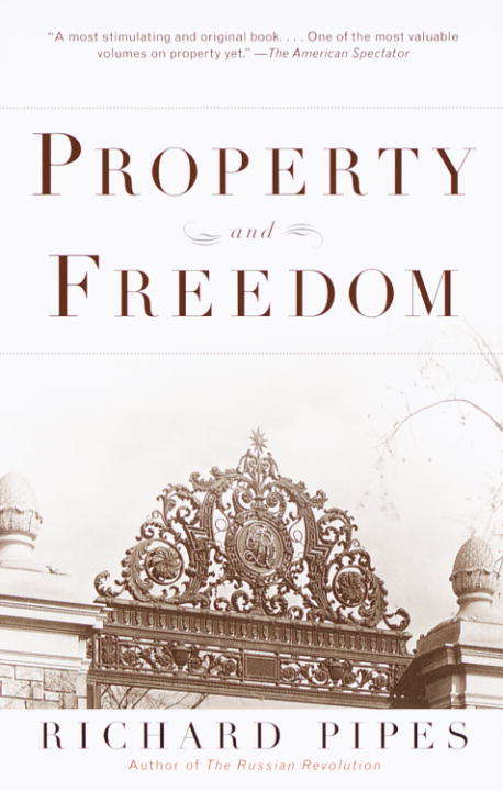 Book cover of Property and Freedom