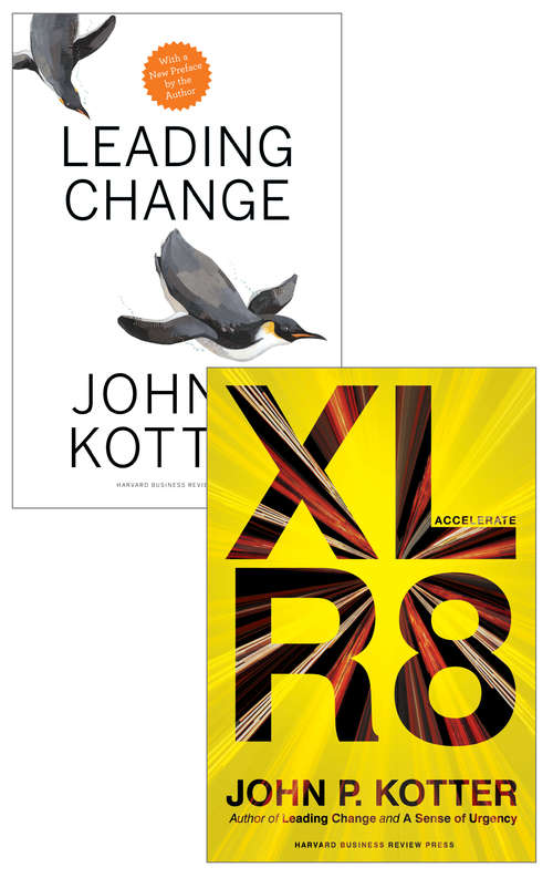 Book cover of Kotter on Accelerating Change