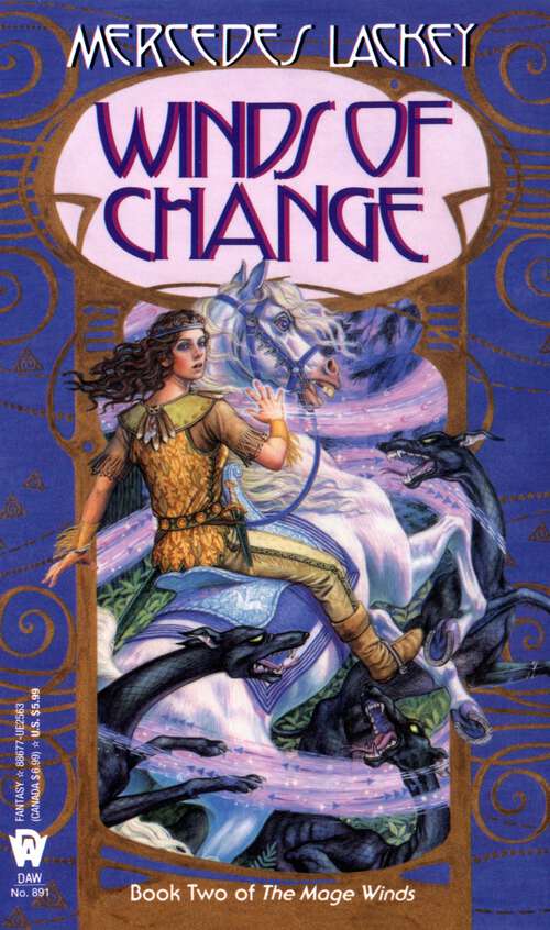 Book cover of Winds of Change (Mage Winds #2)
