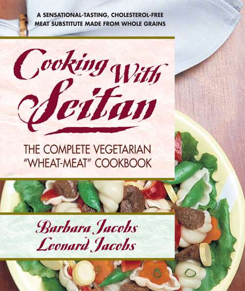 Book cover of Cooking with Seitan