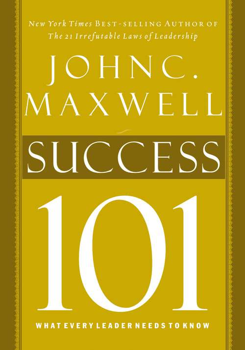 Book cover of Success 101