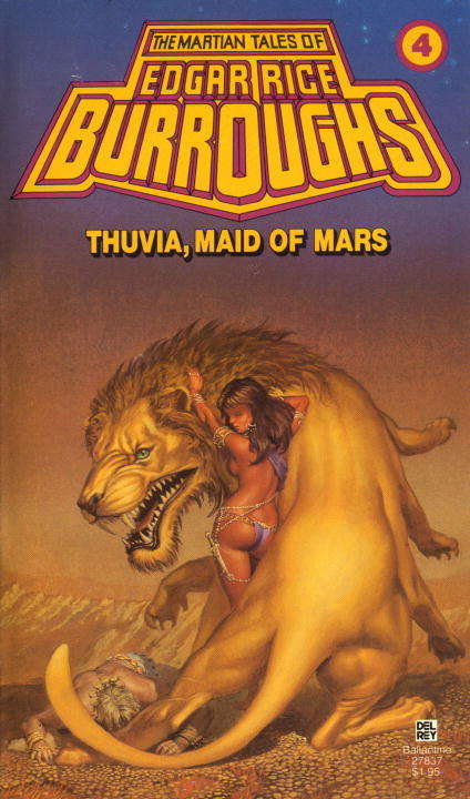 Book cover of Thuvia, Maid of Mars