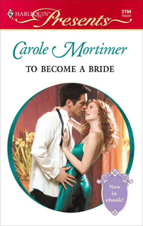Book cover of To Become a Bride