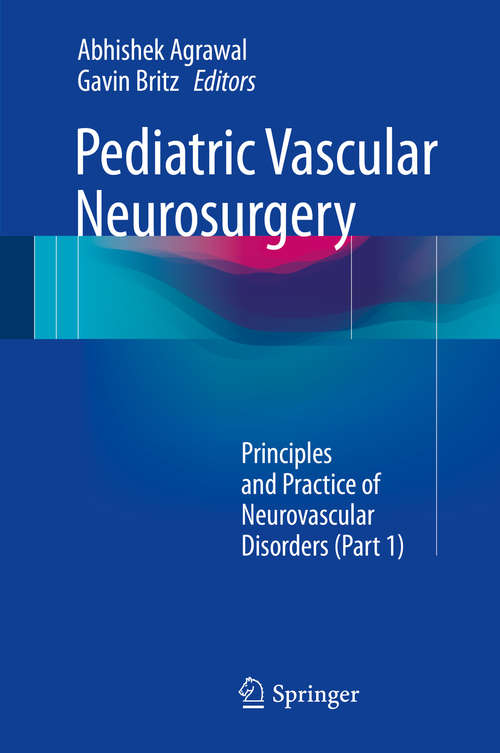 Book cover of Pediatric Vascular Neurosurgery